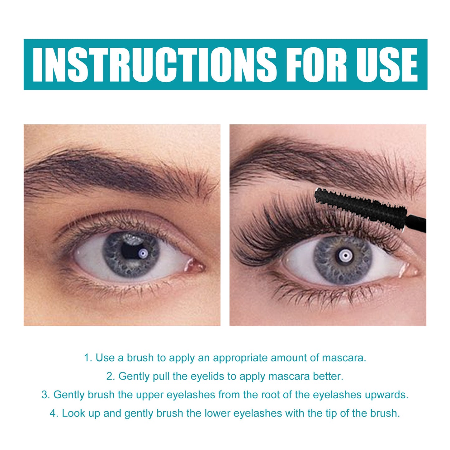 Mascara crème formulée à base de cire et d'acide. Effet recourbant qui dure toue la journée, préserve la fraicheur du maquillage, aspect léger et naturel