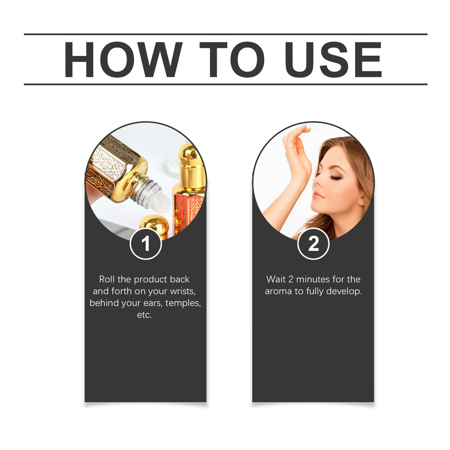 Parfum de style arabe Roxelis parfum de soirée extrait de jasmin huile essentielle Néroli