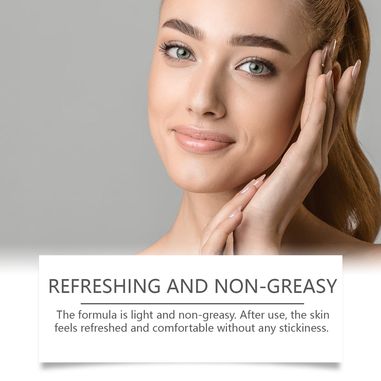 nettoyage des pores. Huile nettoyante douce, rafraîchissante et non tiraillante.