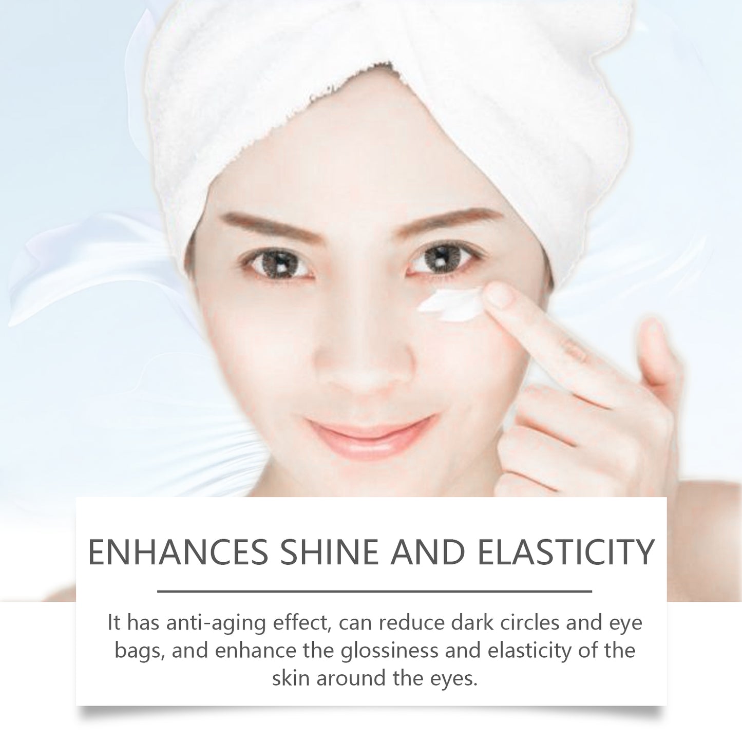 Hoygi Eye Essence Cream, Gently Moisturizes Skin, Hydrates And Improves Fine Lines Around Eyes