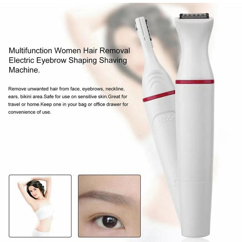 Tondeuse à sourcils électrique multifonction 5 en 1 pour femme, appareil portable de voyage pour épilation du corps entier