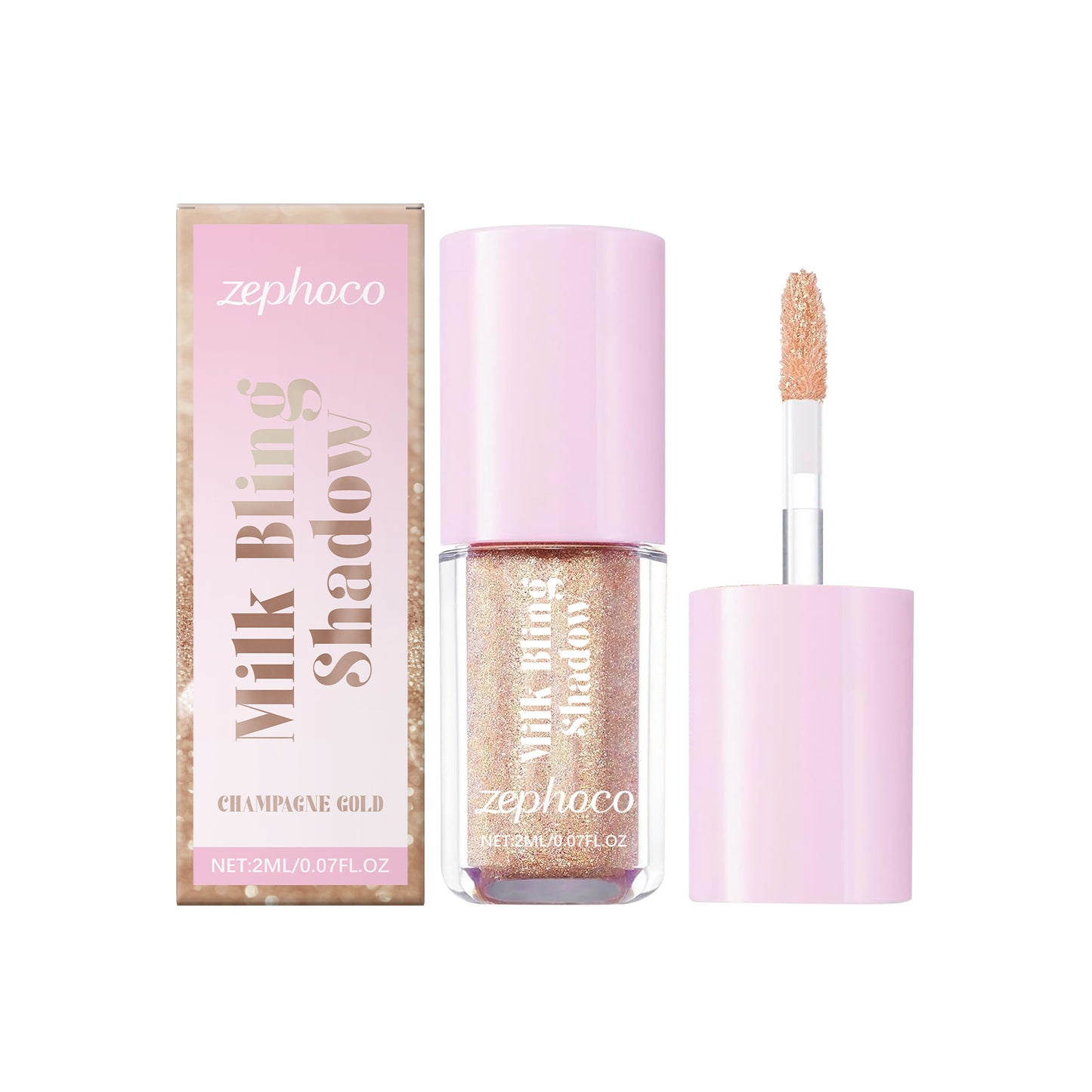 Fard à  paupières  liquide , application simple créé  en  un instant un regard éclatant