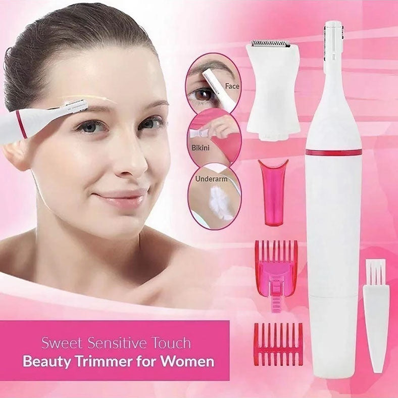 Tondeuse à sourcils électrique multifonction 5 en 1 pour femme, appareil portable de voyage pour épilation du corps entier