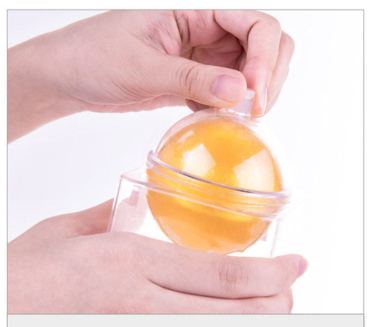 Savon naturel nettoyant en profondeur, hydratant et blanchissant, aux acides aminés, or 24 carats, fait à la main, en boule de gelée de cristal