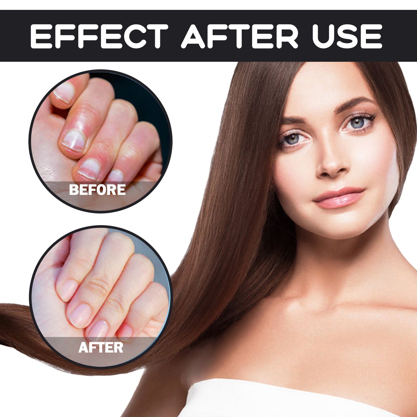 Le liquide de beauté biologique pur et naturel Googeer est un agent de beauté multi-usages qui améliore les cheveux, répare la peau et protège les ongles.