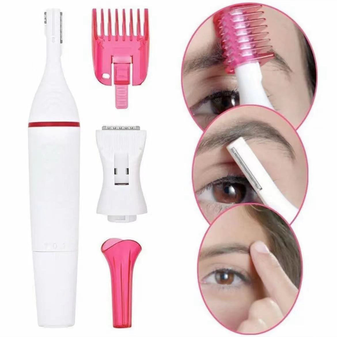 Tondeuse à sourcils électrique multifonction 5 en 1 pour femme, appareil portable de voyage pour épilation du corps entier