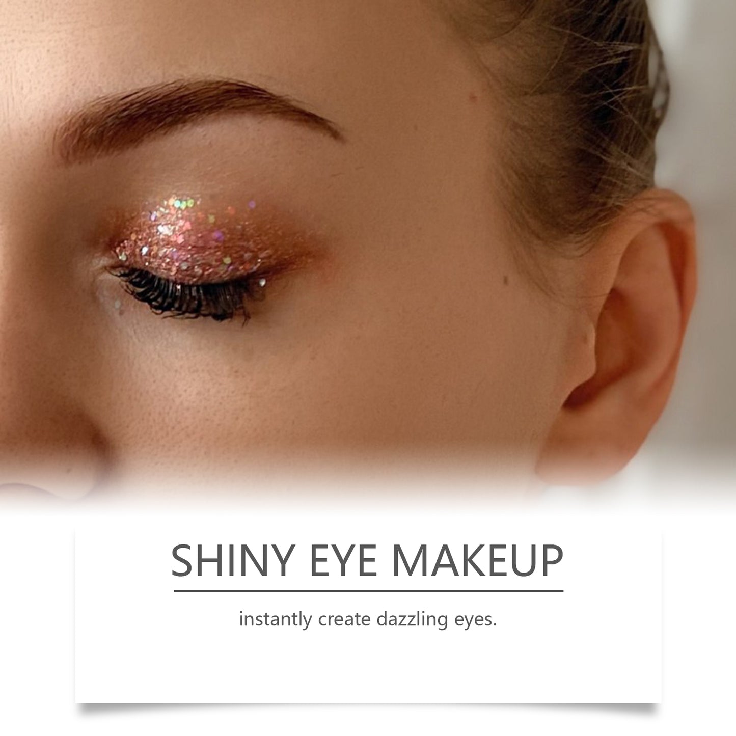 Fard à  paupières  liquide , application simple créé  en  un instant un regard éclatant