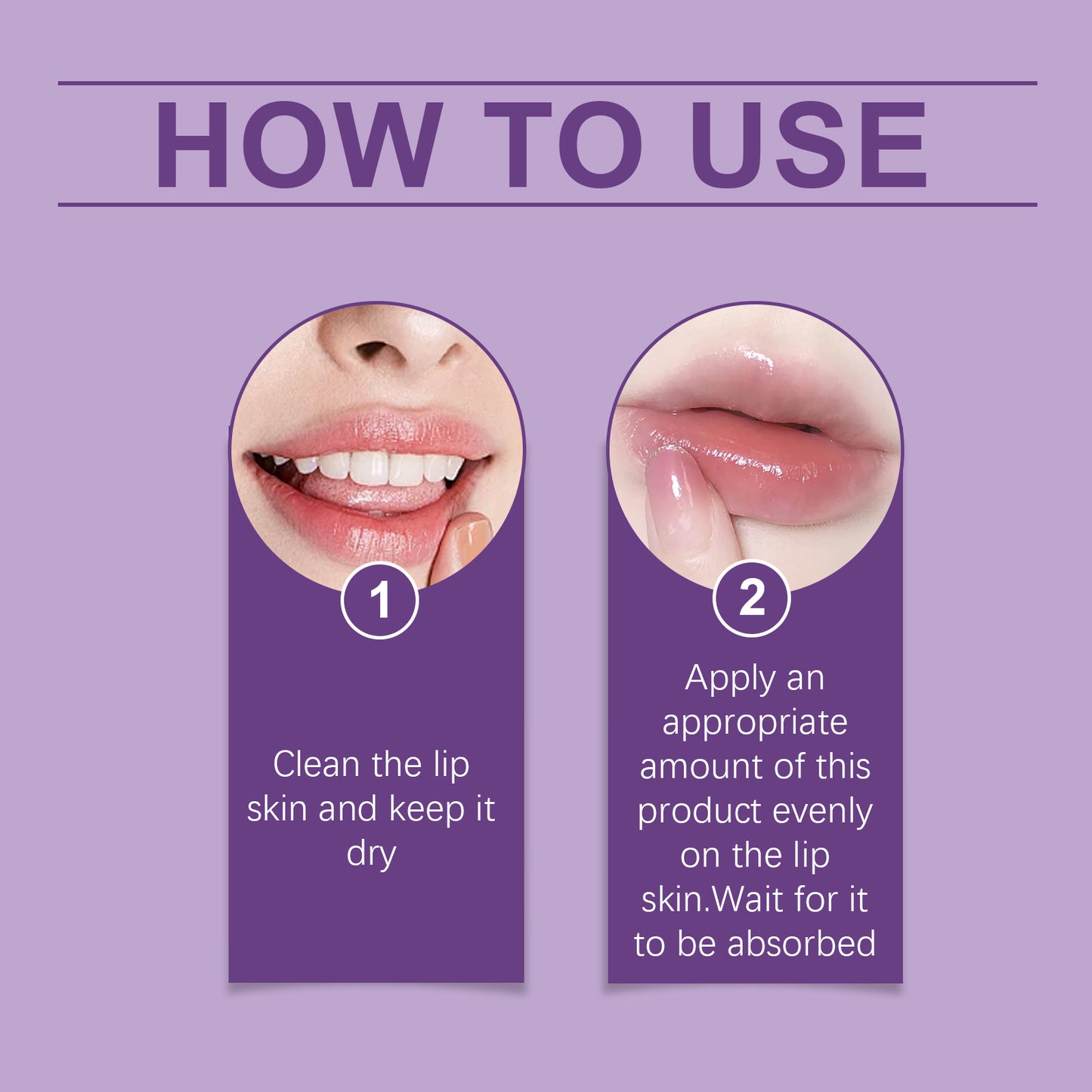 baume à lèvres hydratant et hydratant EELHOE hydrate les lèvres et améliore le soin des lèvres sèches, lisses et brillantes